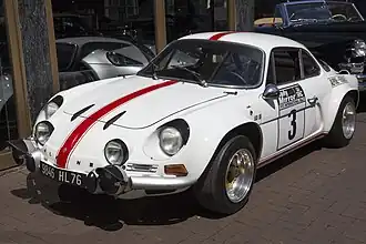 A110 1600 S VC de 1973.