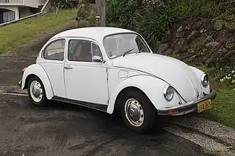 Volkswagen Coccinelle 1600 de 1976.