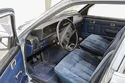 Opel Rekord Berlina, intérieur
