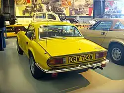 Photo de l'arrière de la dernière Spitfire fabriquée