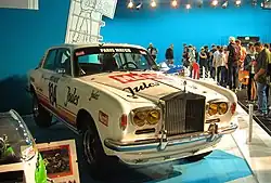 Photographie de la Rolls-Royce.