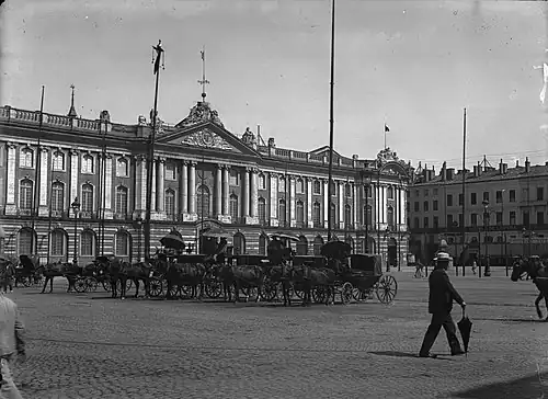 La place du Capitole, le 19 juillet 1899.