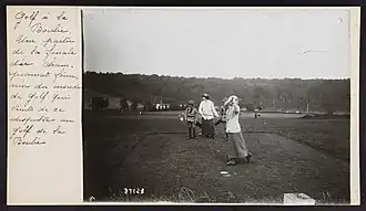 Championnat du monde de golf féminin, années 1910, université de Caen.