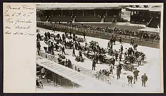 Le Grand Prix de l'A.C.F. des side-cars, au Mans en 1913.