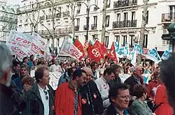 1er mai 2000 à Paris.