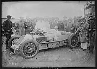 Albert Divo au Grand Prix automobile de France 1927