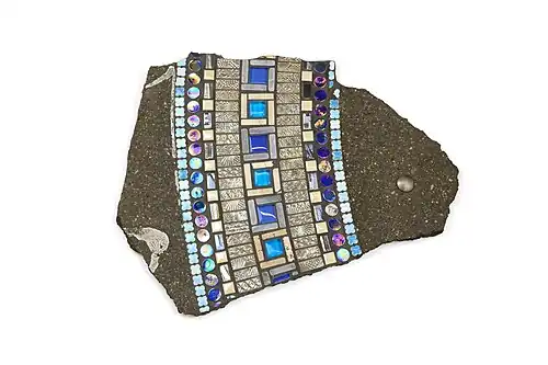 Lost Foch - Ememem 2021, œuvre murale présentée lors de l'évènement Ceramics NOW.