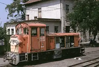 Mk 48 en gare de Kecskemét (2001).