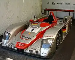 Audi R8 n°1 de 2002