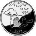 Michigan quarter