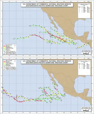 Image illustrative de l’article Saison cyclonique 2005 dans l'océan Pacifique nord-est