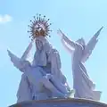 Statue couronnée de la Vierge Marie, Espagne