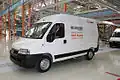 FIAT Ducato II en sortie d'usine de Yelabuga en Russie
