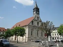 Le temple Saint-Martin.