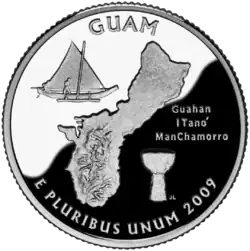 State Quarter de Guam.