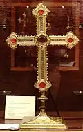 Croix-reliquaire de l'église Saint-Jacques de Toruń, environ 1470