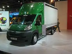 Citroën « Jumper » châssis plateau bâché