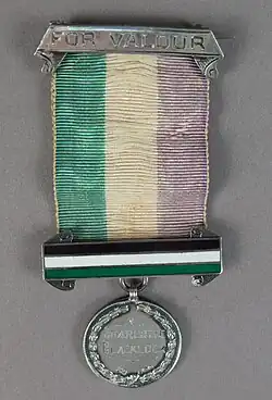 Médaille de Charlotte Blacklock