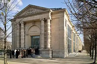 Musée de l'Orangerie du jardin des Tuileries à Paris.
