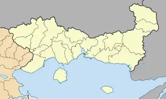 Voir sur la carte administrative de Macédoine-Orientale-et-Thrace