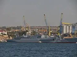 Déchargement de cargo.