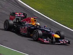 Photographie de Sebastian Vettel au Grand Prix d'Allemagne