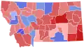Résultats de l'élection du gouverneur du Montana en 2012, par comté.