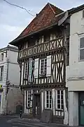 La maison Parcollet dans le centre-ville de Saint-Dizier.