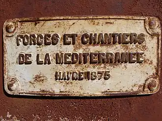 illustration de Forges et chantiers de la Méditerranée