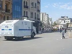 TOMA cannon à eau à Istanbul, 2013