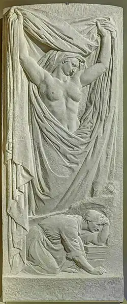 Monument à Jacques Rouché, plâtre.