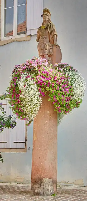 Statue de Saint-Maurice (XVIIe).