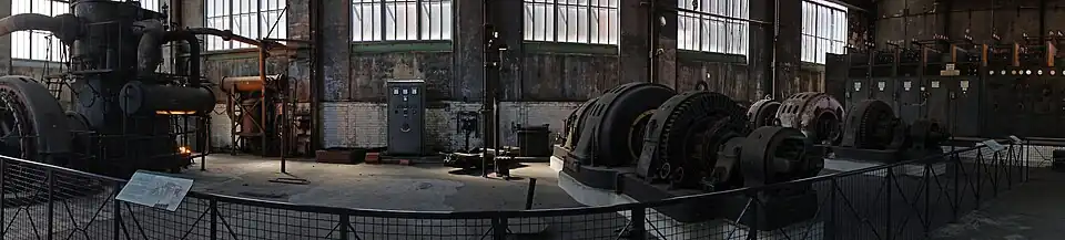 La salle d'énergie.