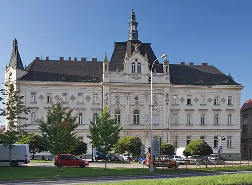 Ancien hôtel de ville de Mistek.