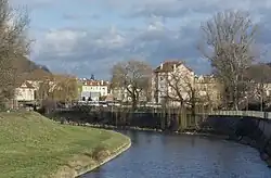 La Nysa Kłodzka à Kłodzko (Basse-Silésie)