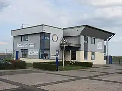 Le bâtiment hébergeant l'aéroclub.