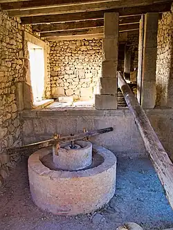 Moulin à olives à Volubilis