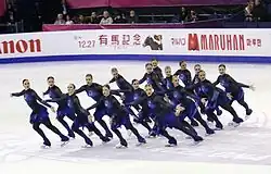 2015 Grand Prix of Figure Skating Final Team Rockettes IMG 9164