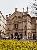 La synagogue Tempel à Cracovie.