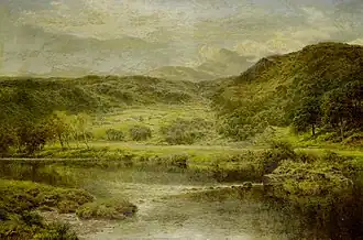 In a Welsh Valley, 1909