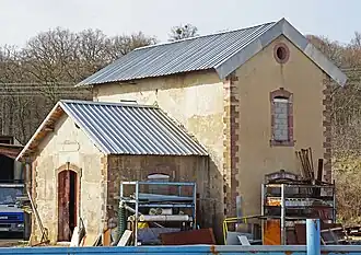 L'ancienne halte du Mortard à Lure, en 2017.