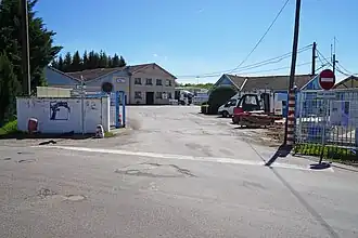 Knauf Fibres usine de dalles de panneaux isolants en laine de bois à La Côte.