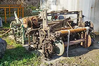Ancien métier à tisser.