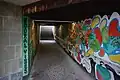 le passage sous la rue Pierre-Viret.