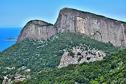 Vue de la favela de Rocinha