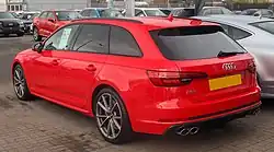 Vue arrière de l'Avant (2016–2019)