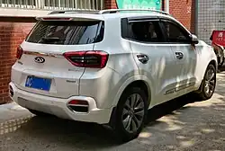 Pré-lifting Chery Tiggo 5X arrière