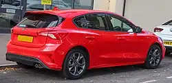 Ford Focus ST-Line de 2018 (Royaume-Uni)