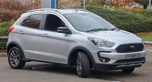 Ka+ Active (première série) : Vue avant