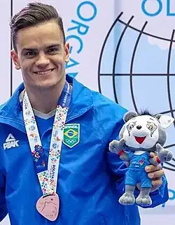 Description de l'image 2018 South American Games Caio Souza.jpg.